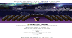 Desktop Screenshot of international-parliament.org